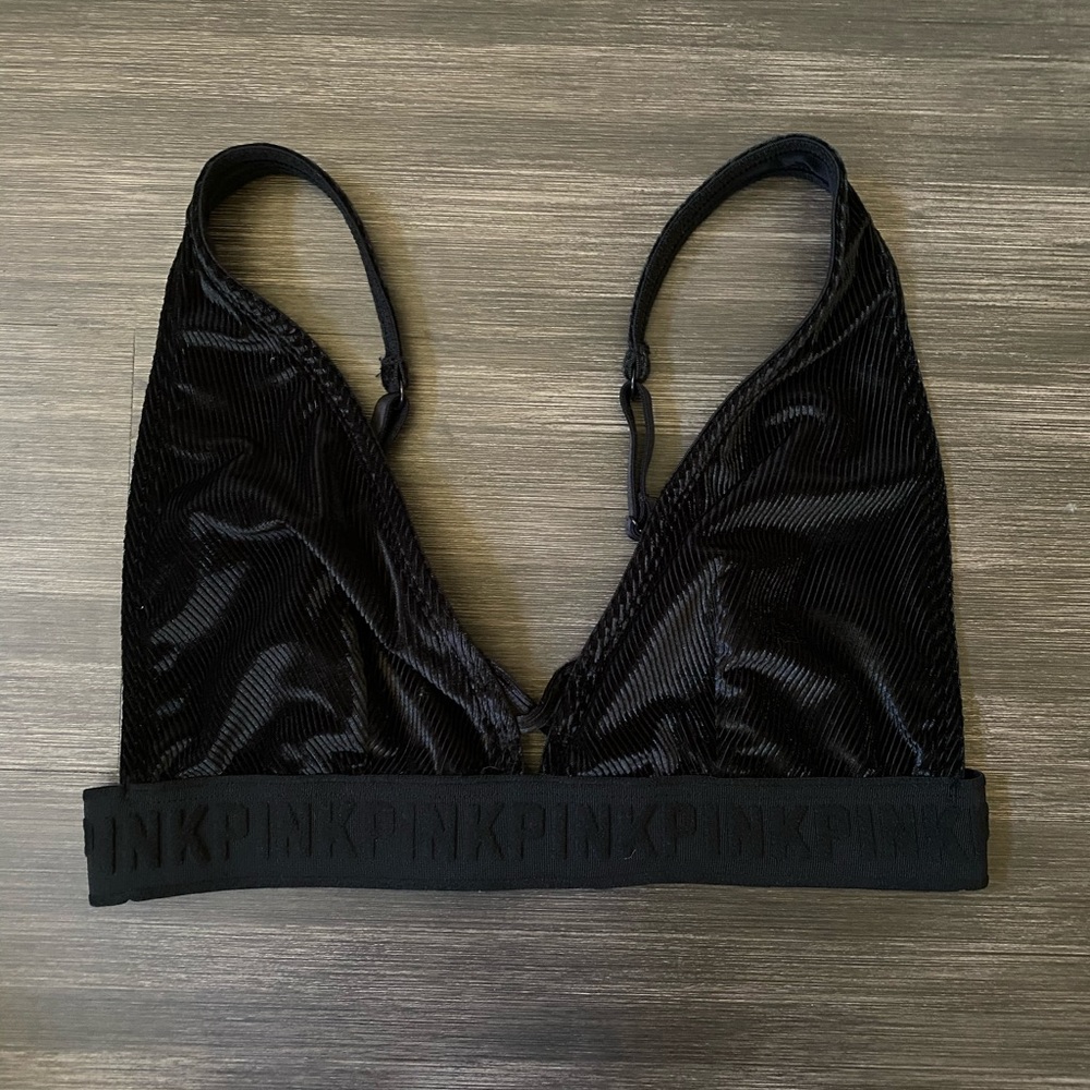 Victoria’s Secret/ Pink Velvet Bralette